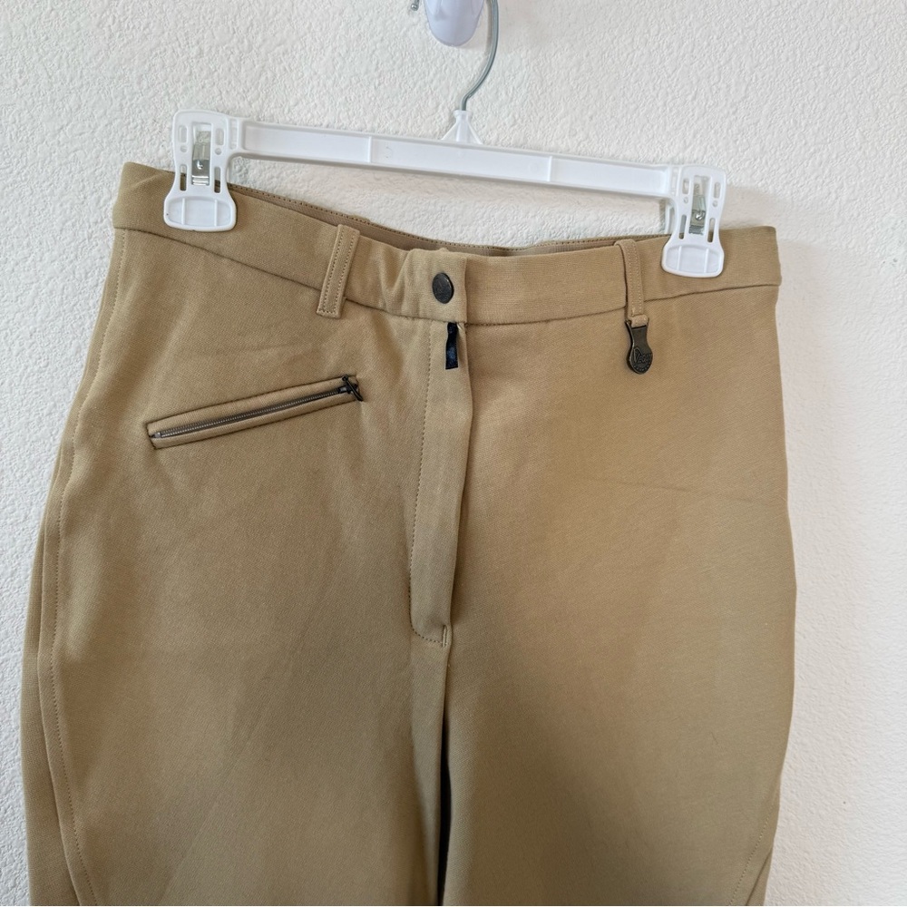 Women's Tan Riding Pants - Picture 2 of 7